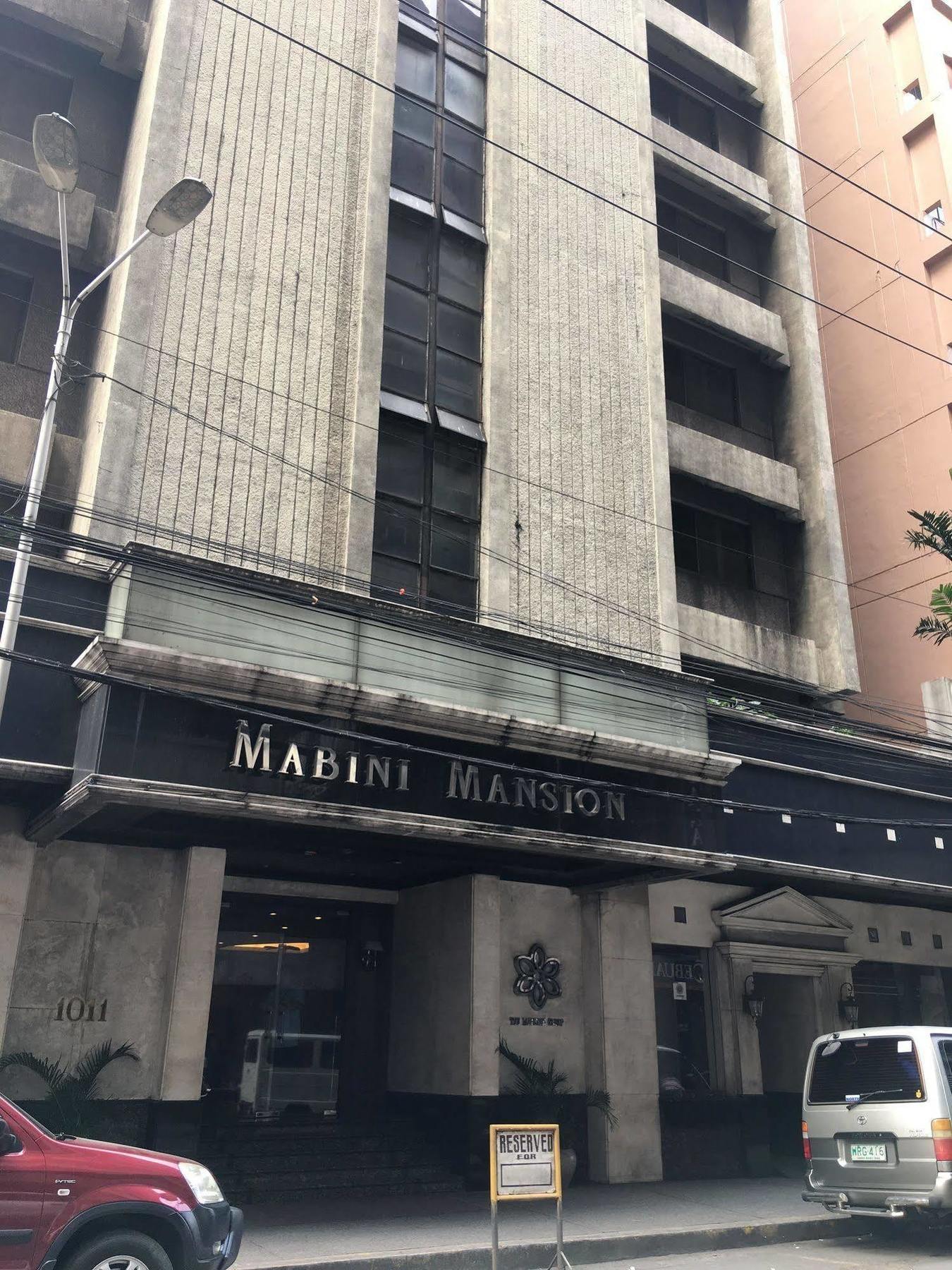 Mabini Mansion Hotel & Residential Suites مانيلا المظهر الخارجي الصورة